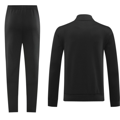 25/26 Adidas black full-zip A version Jacket Suit 