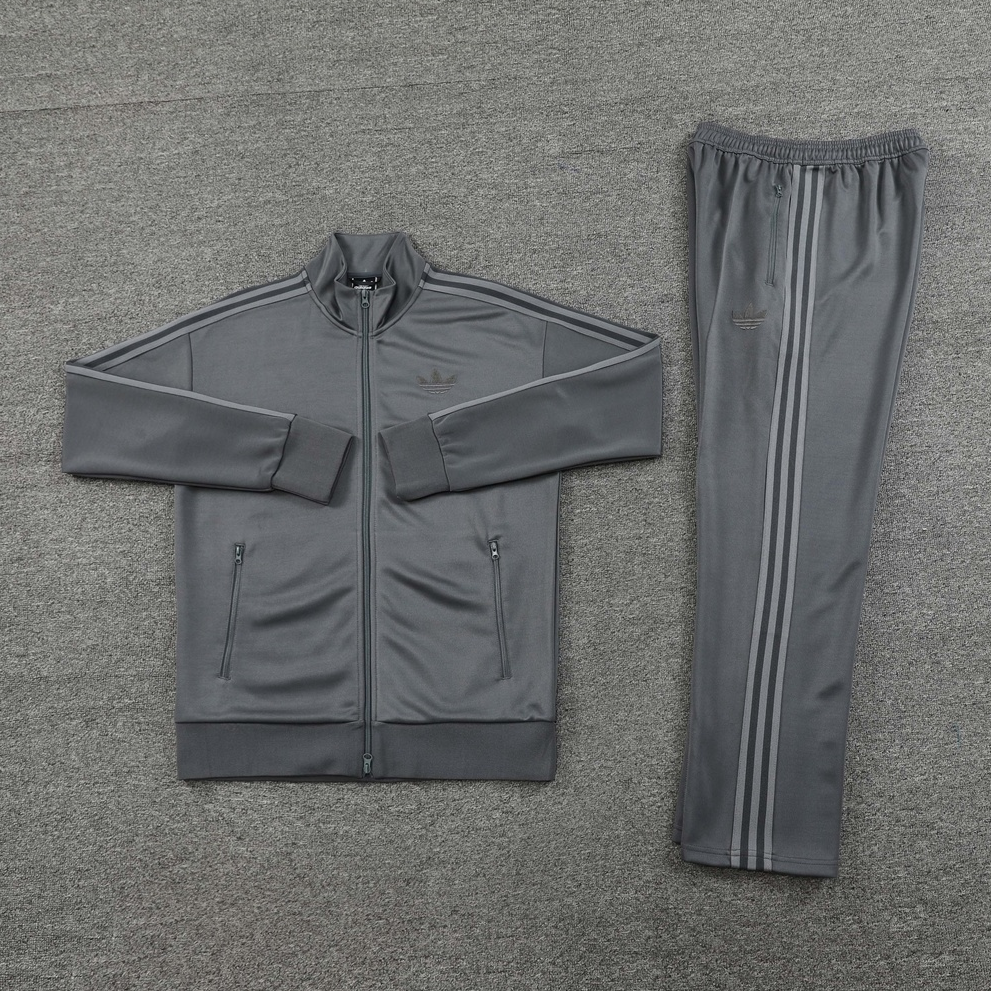 25/26 Adidas grey full-zip A version Jacket Suit 