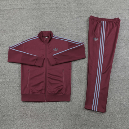 25/26 Adidas red full-zip A version Jacket Suit 