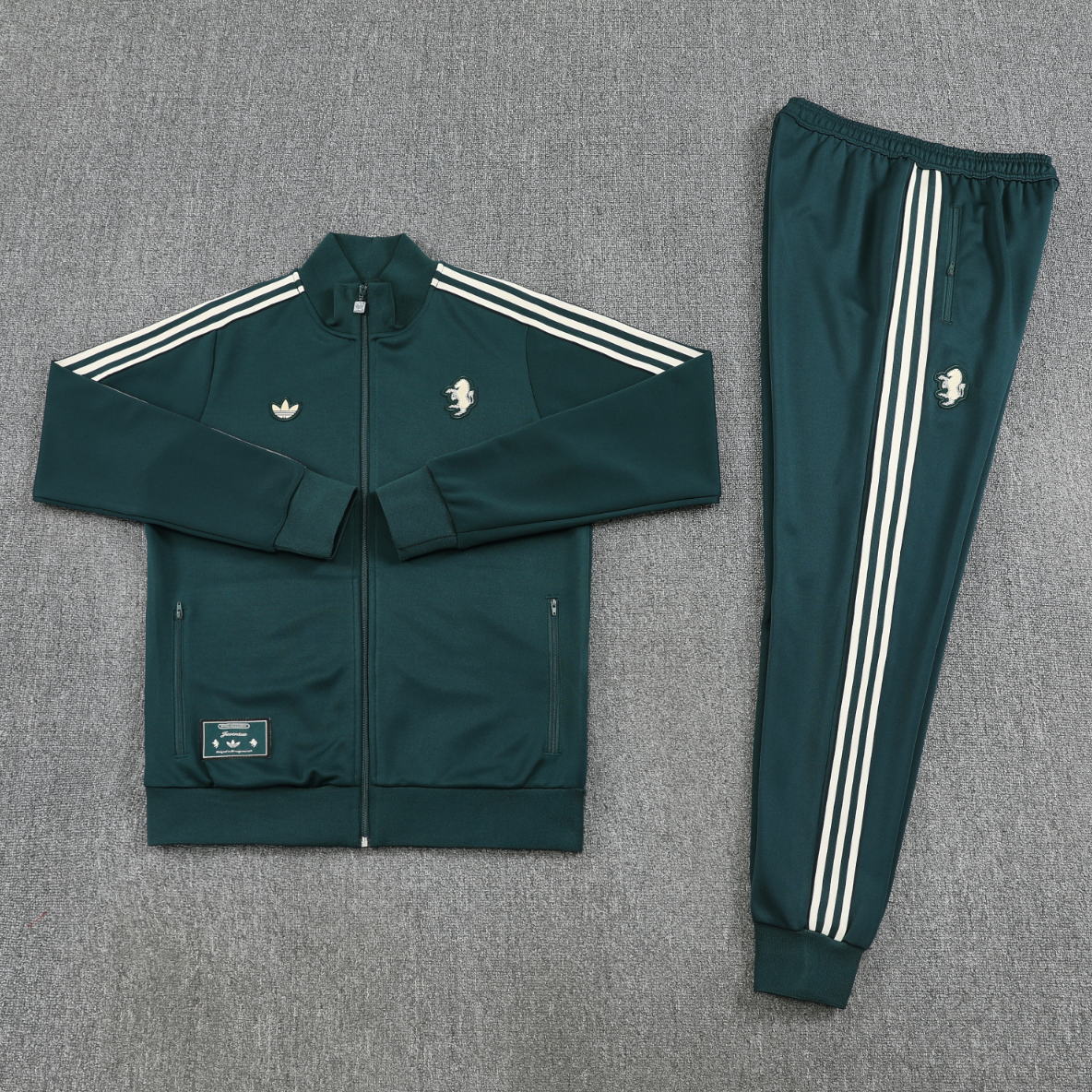 25/26 Juventus green full-zip Jacket Suit 
