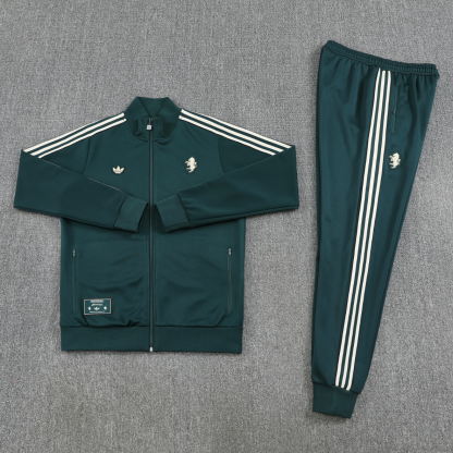 25/26 Juventus green full-zip Jacket Suit 