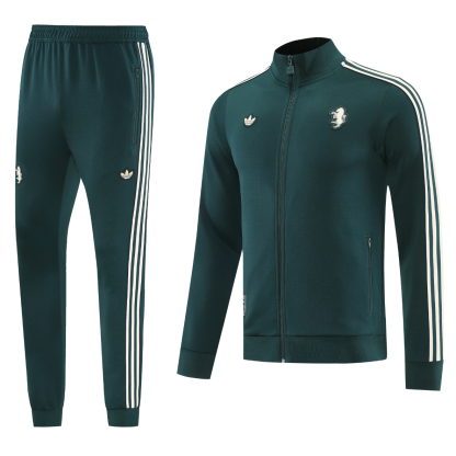 25/26 Juventus green full-zip Jacket Suit 