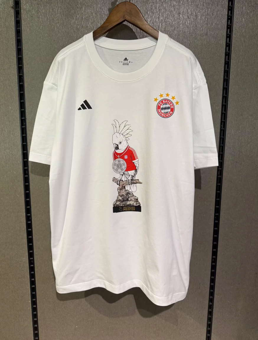 25/26 Bayern white champion cotton fan version S-XXL