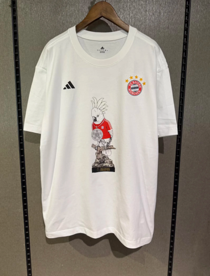 25/26 Bayern white champion cotton fan version S-XXL