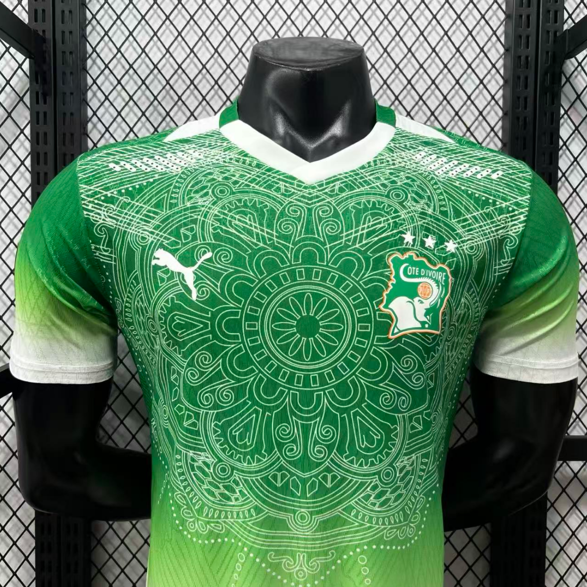 2026 COTE D'IVOIRE green special player version S-XXL