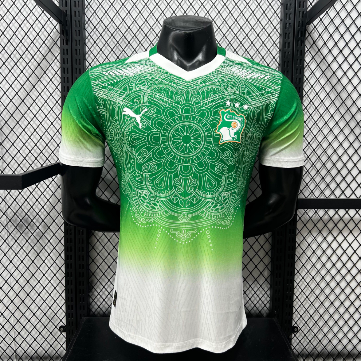 2026 COTE D'IVOIRE green special player version S-XXL