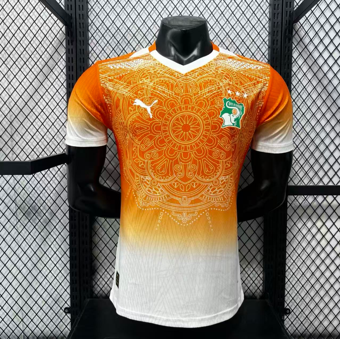 2026 COTE D'IVOIRE orange special player version S-XXL