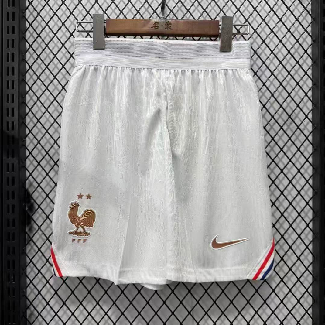 2026 France white player version short S-XXL