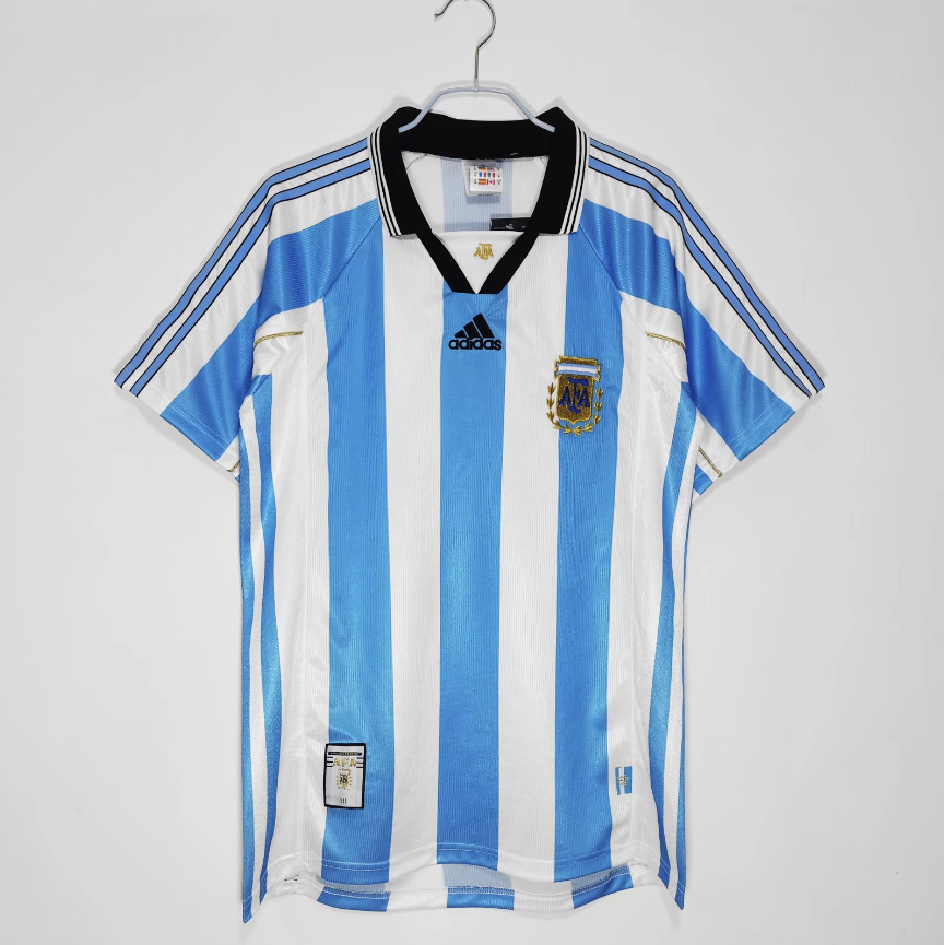 1998/99 Argentina home Retro version S-XXL