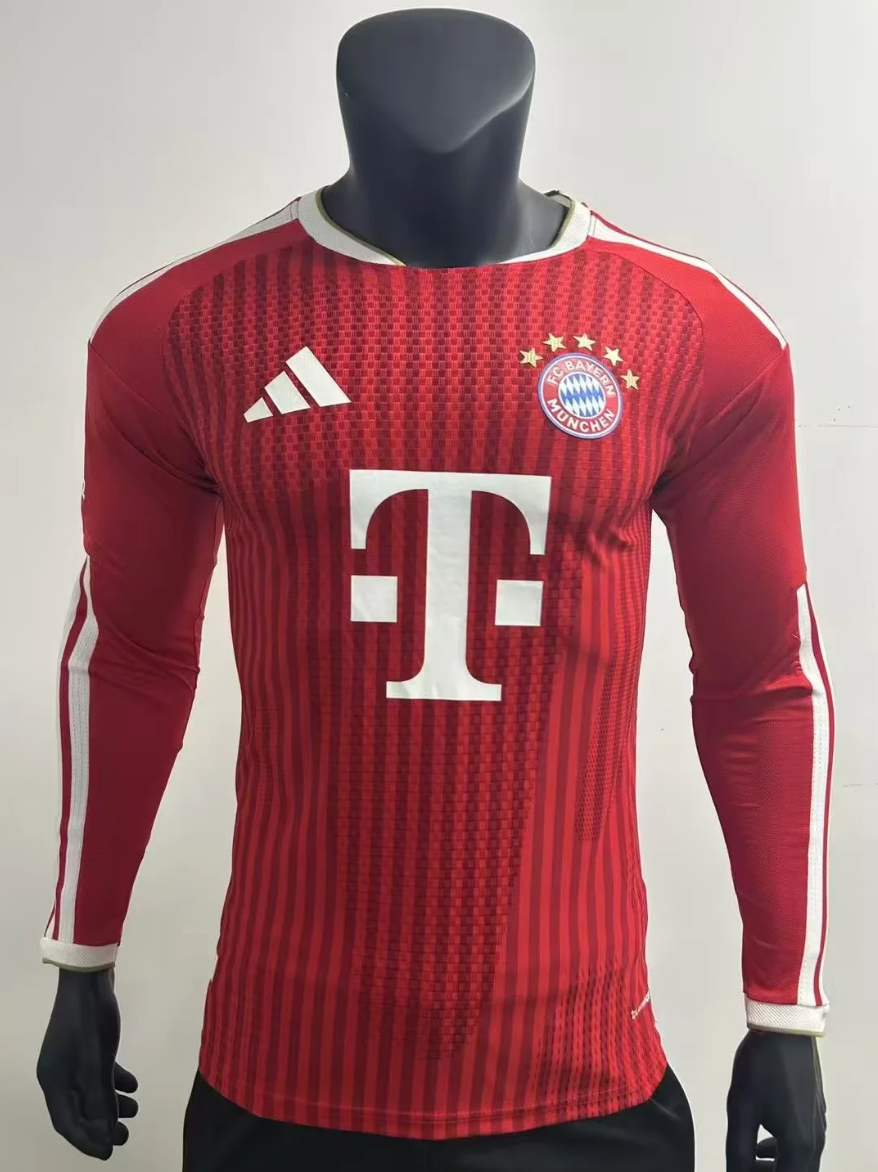 26/27 Bayern home long sleeve player version S-XXL