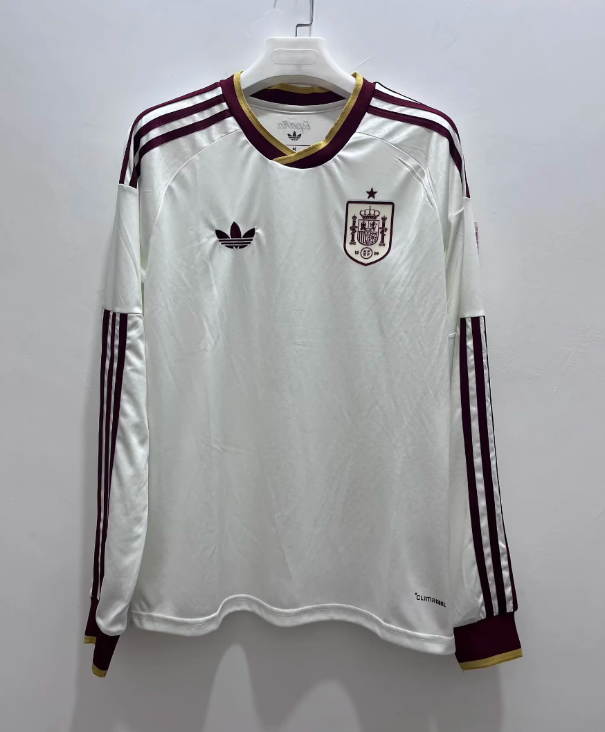 2026 Spain away long sleeve fan version S-4XL