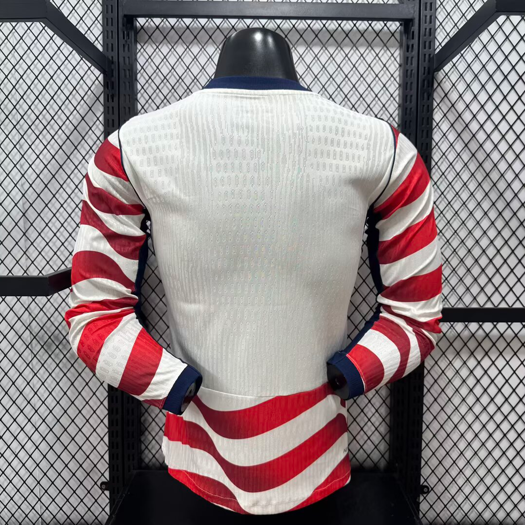 2026 USA home long sleeve player version S-XXL