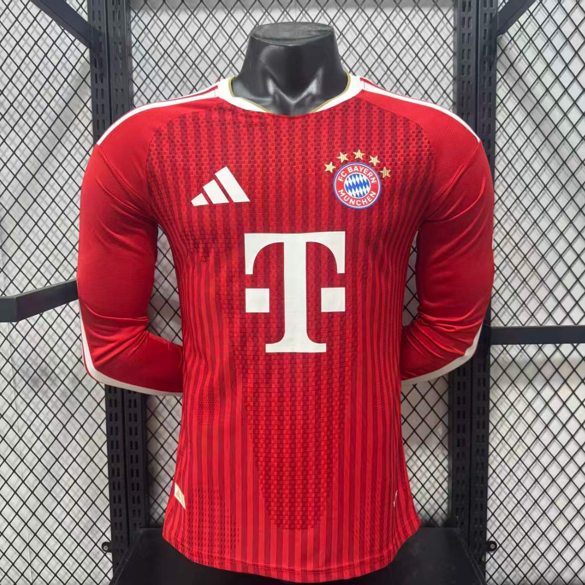 26/27 Bayern home long sleeve player version S-XXL