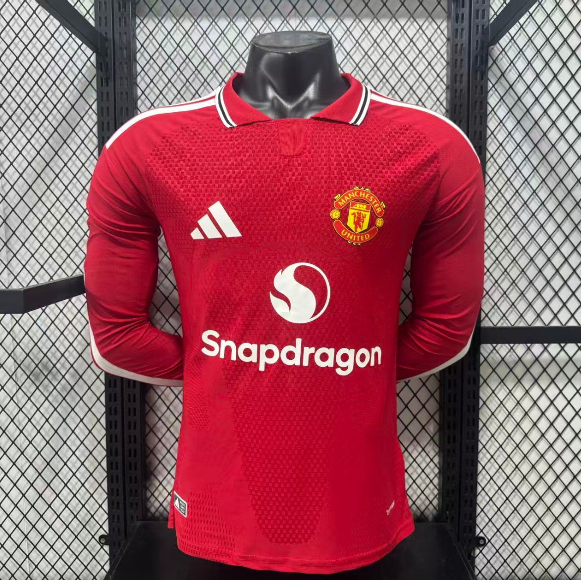 26/27 Manchester United M-U home long sleeve Player Version S-XXL