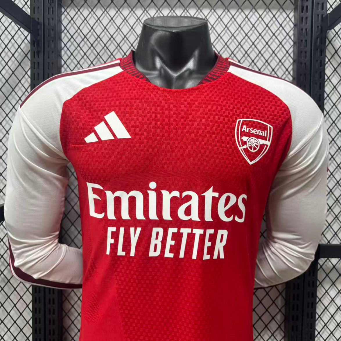 26/27 Arsenal home long sleeve player version S-XXL