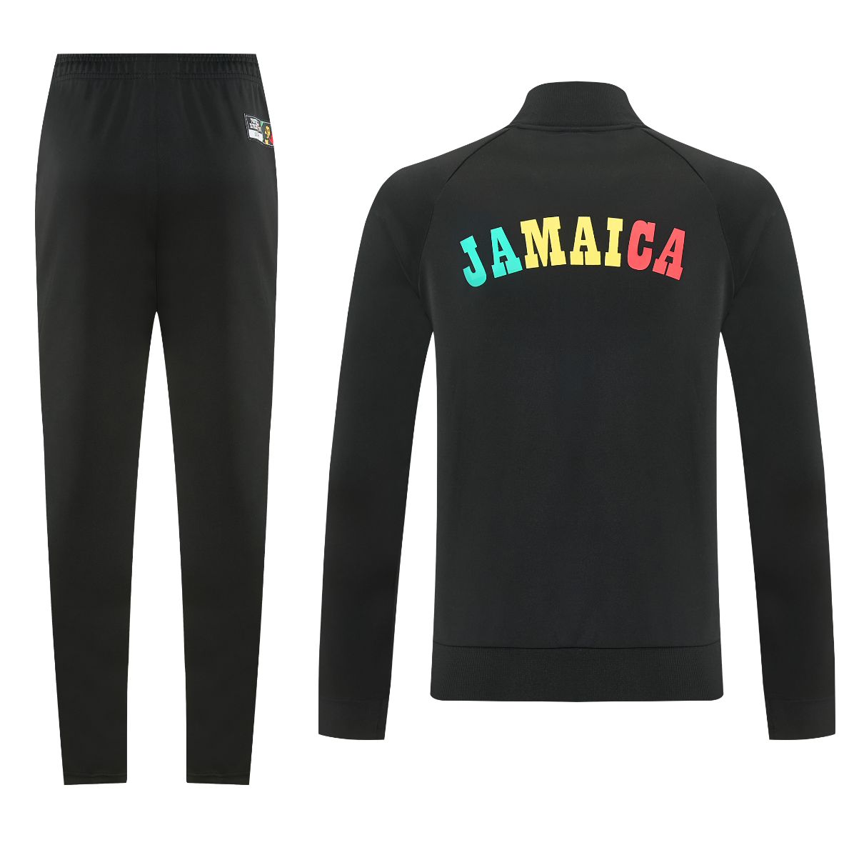 2026 Jamaica black Full-zipper jacket suit S～XXL