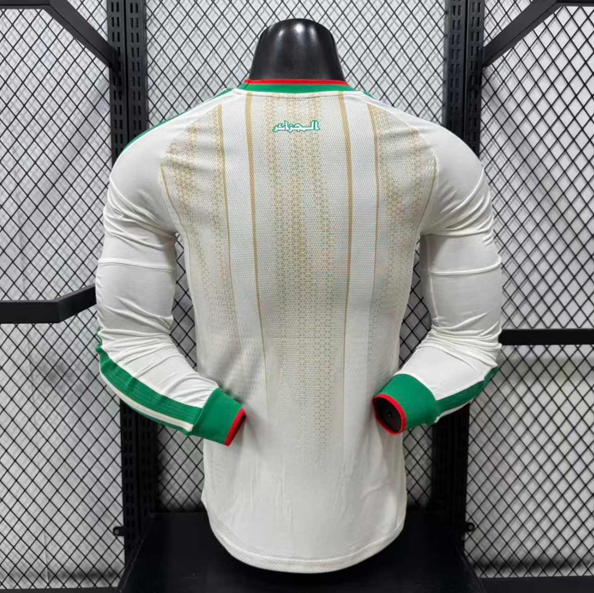 2026 Algeria home long sleeve player version S-XXL