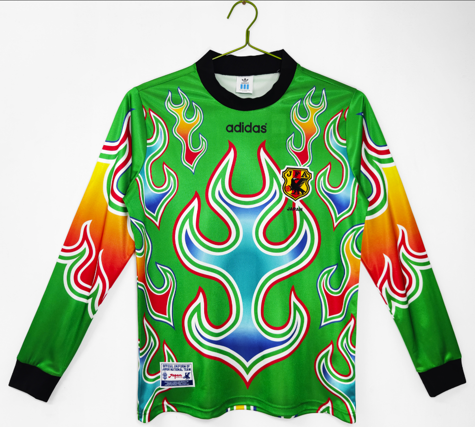 1998 Japan goalkeeper long sleeve retro version S-XXL