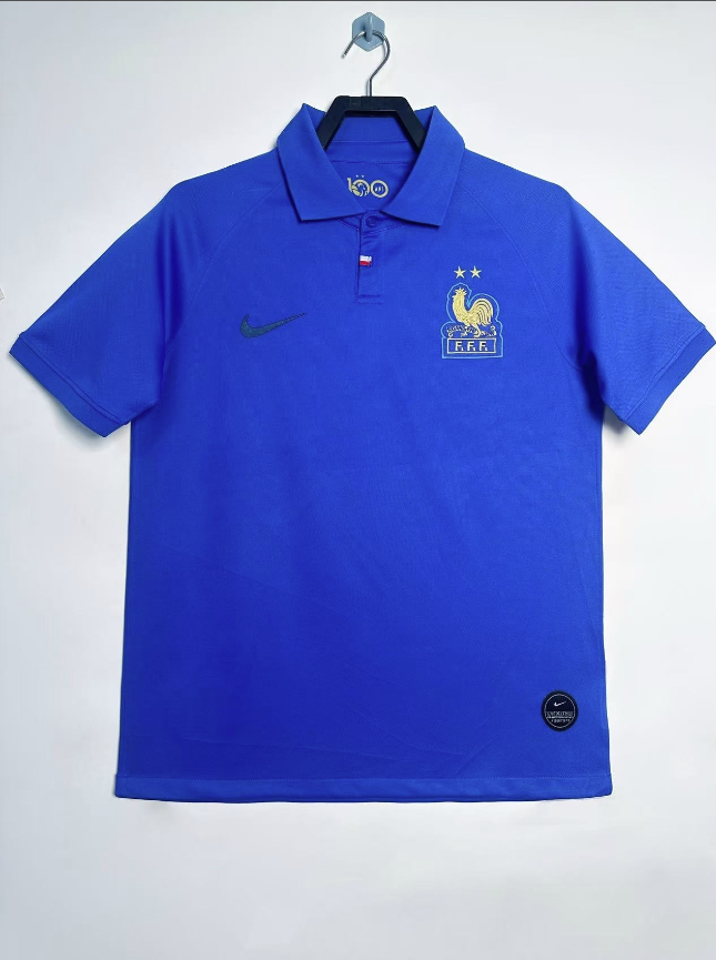  France 100th anniversary blue  jersey S-XXL