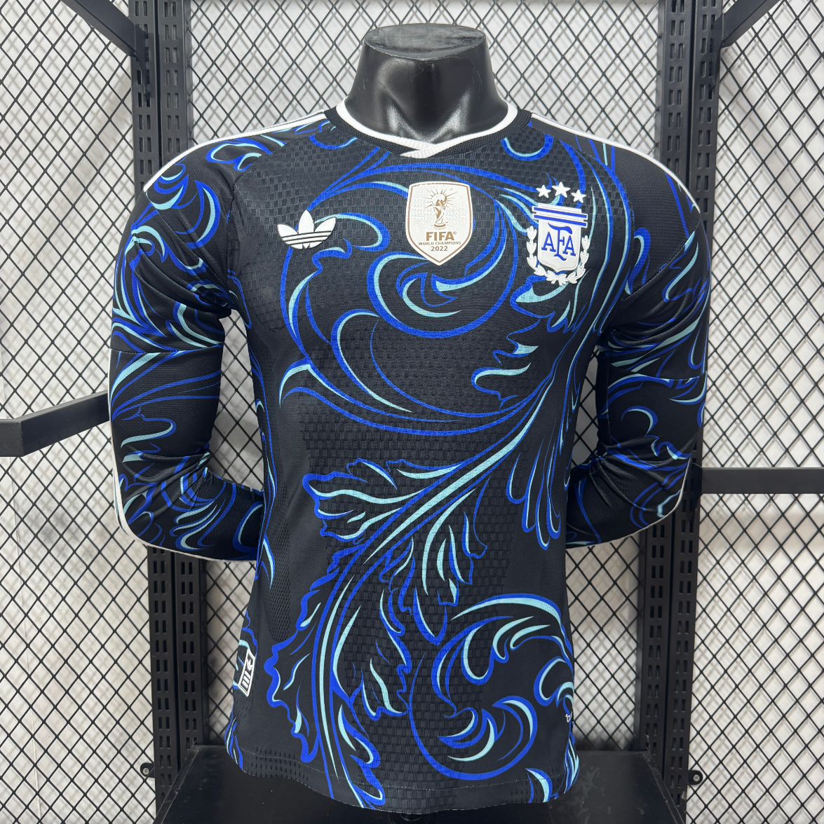 2026 Argentina away long sleeve player version size S-4XL