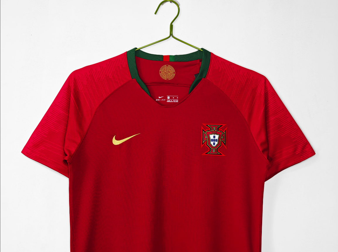 2018 Portugal home retro version S-XXL