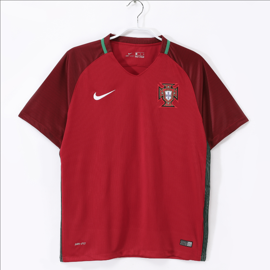 2016 Portugal home retro version S-XXL