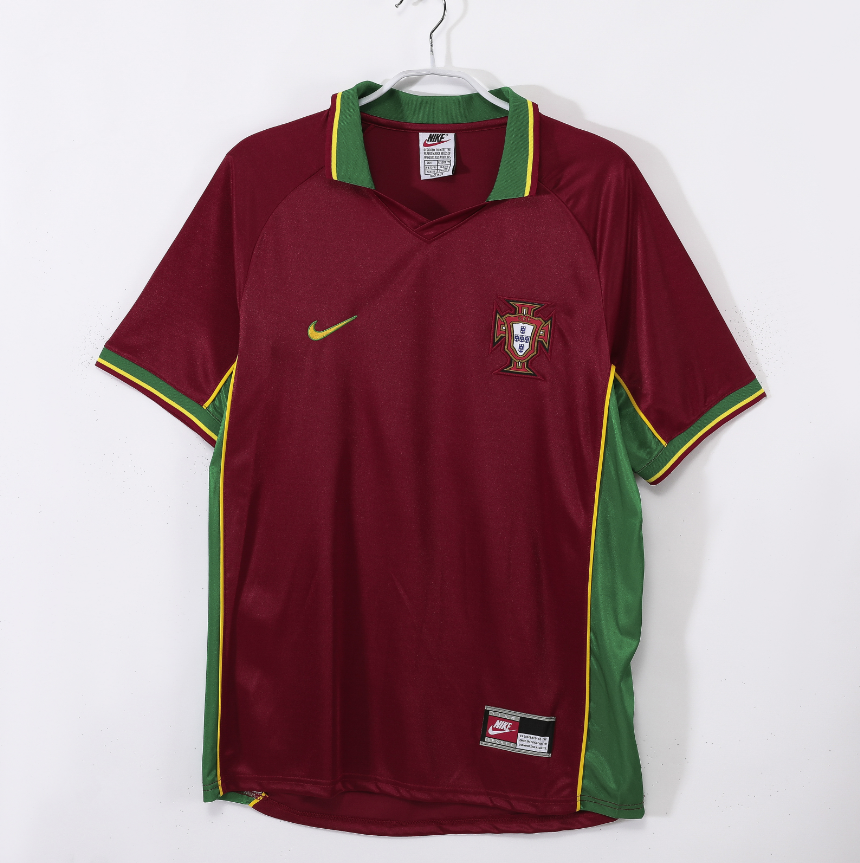 1998 Portugal home retro version S-XXL