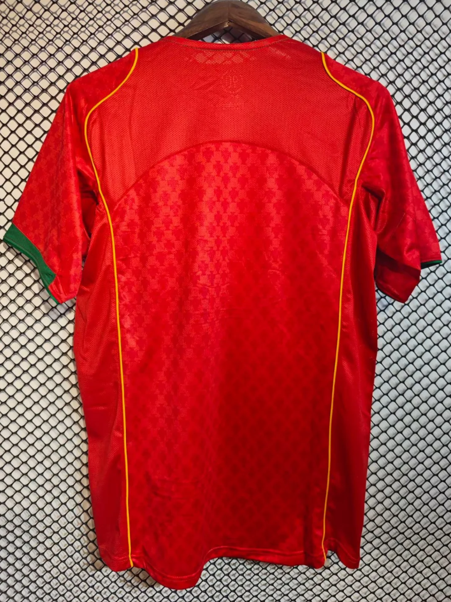 2004 Portugal home retro version S-4XL