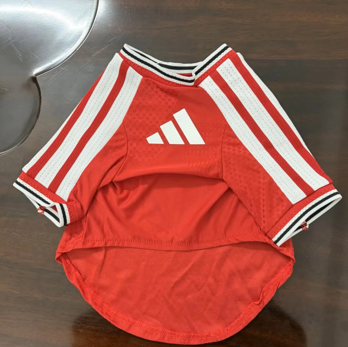 2026 Manchester United M-U pet dog player version S-XXL