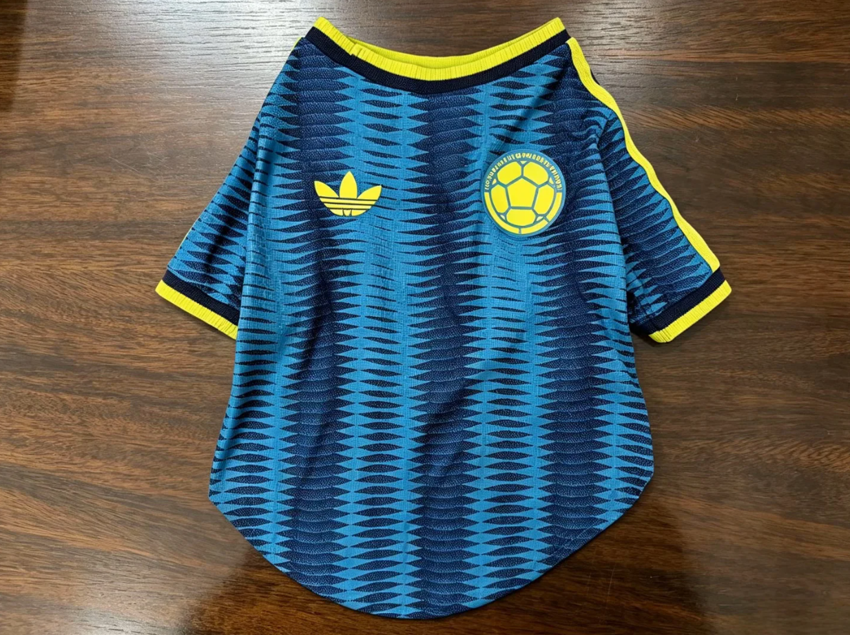 2026 Colombia away pet dog player version S-XXL