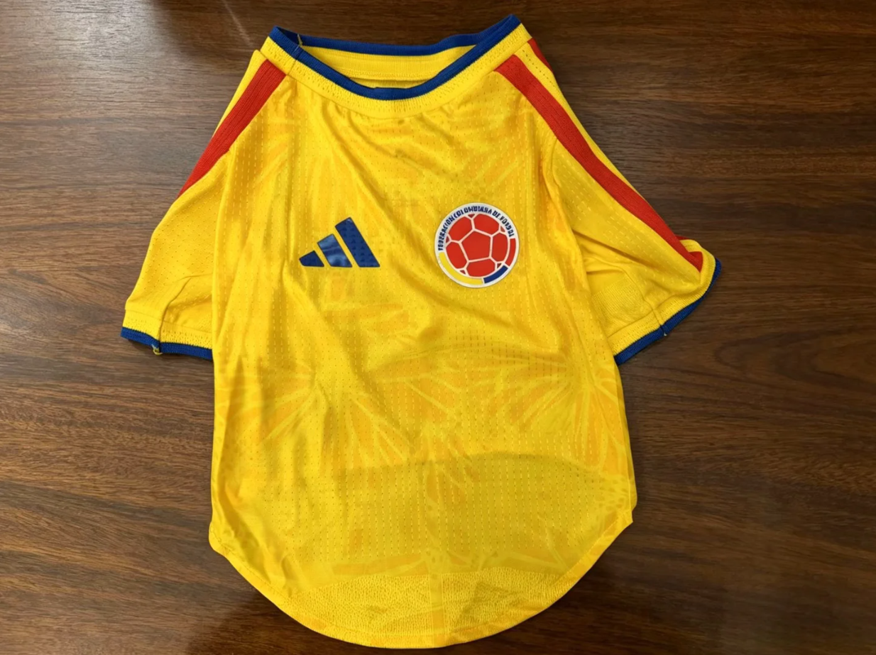 2026 Colombia home pet dog player version S-XXL