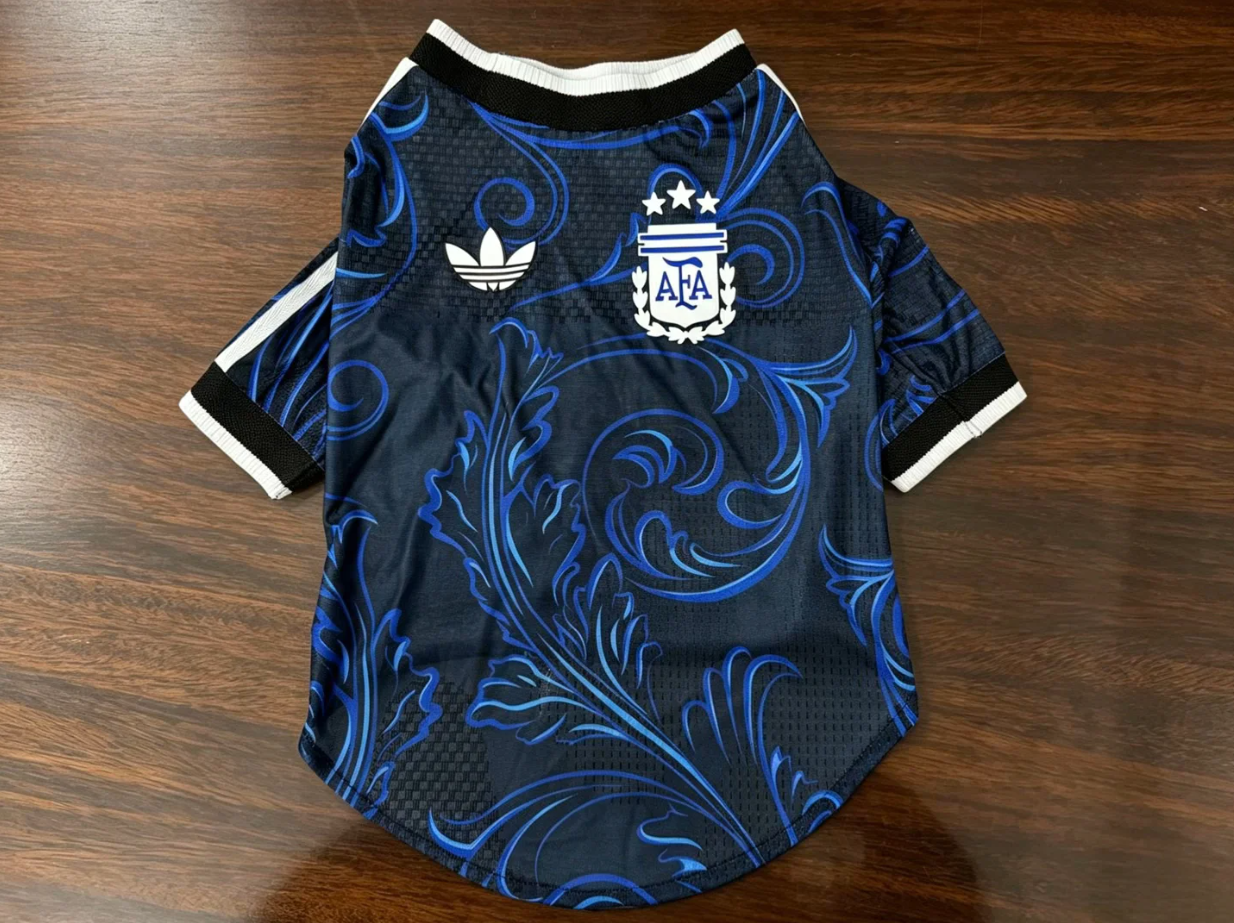 2026 Argentina away pet dog player version S-XXL