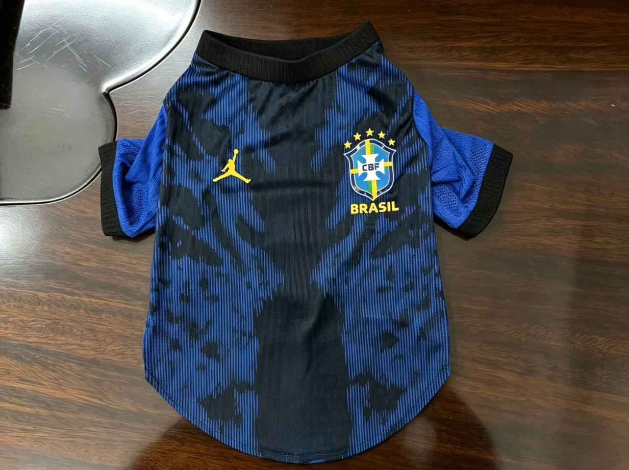 2026 Brazil away pet dog player version S-XXL