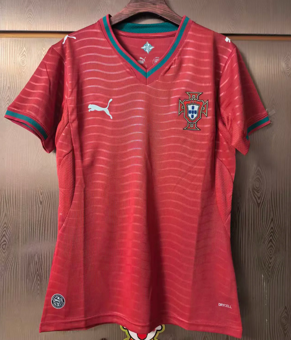 2026 Portug@l PT home female fan version S-XXL