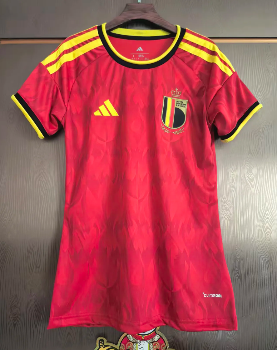 2026 Belgium home female fan version S-XXL