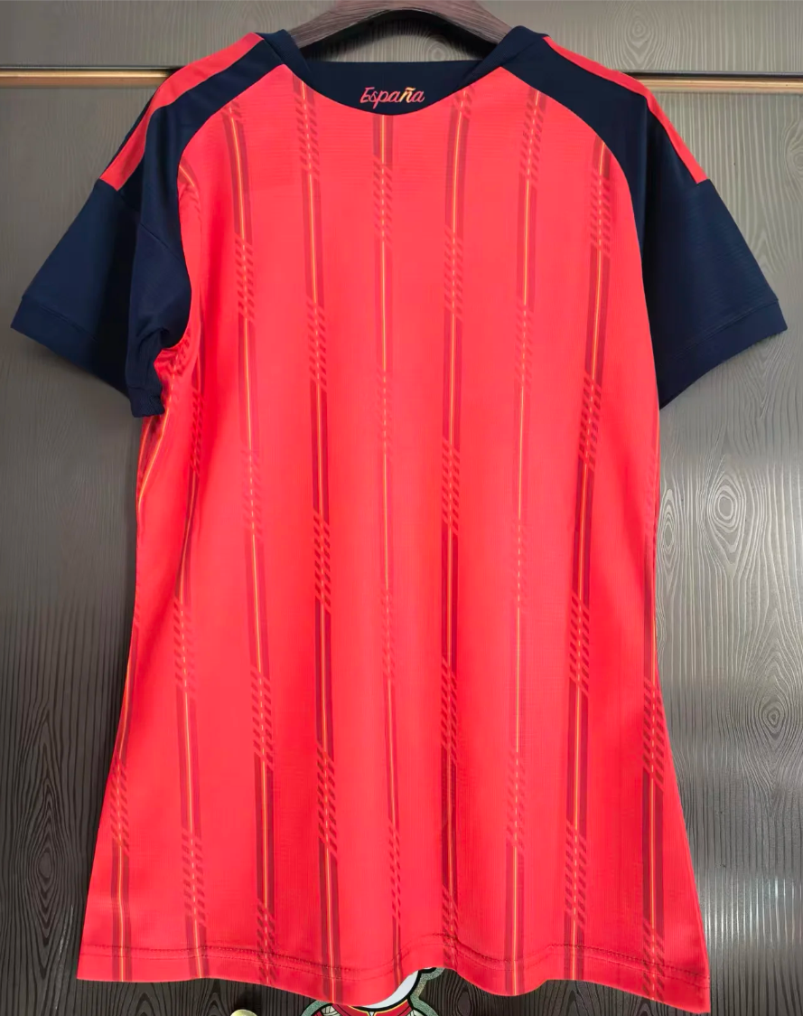 2026 Spain home female fan version S-XXL