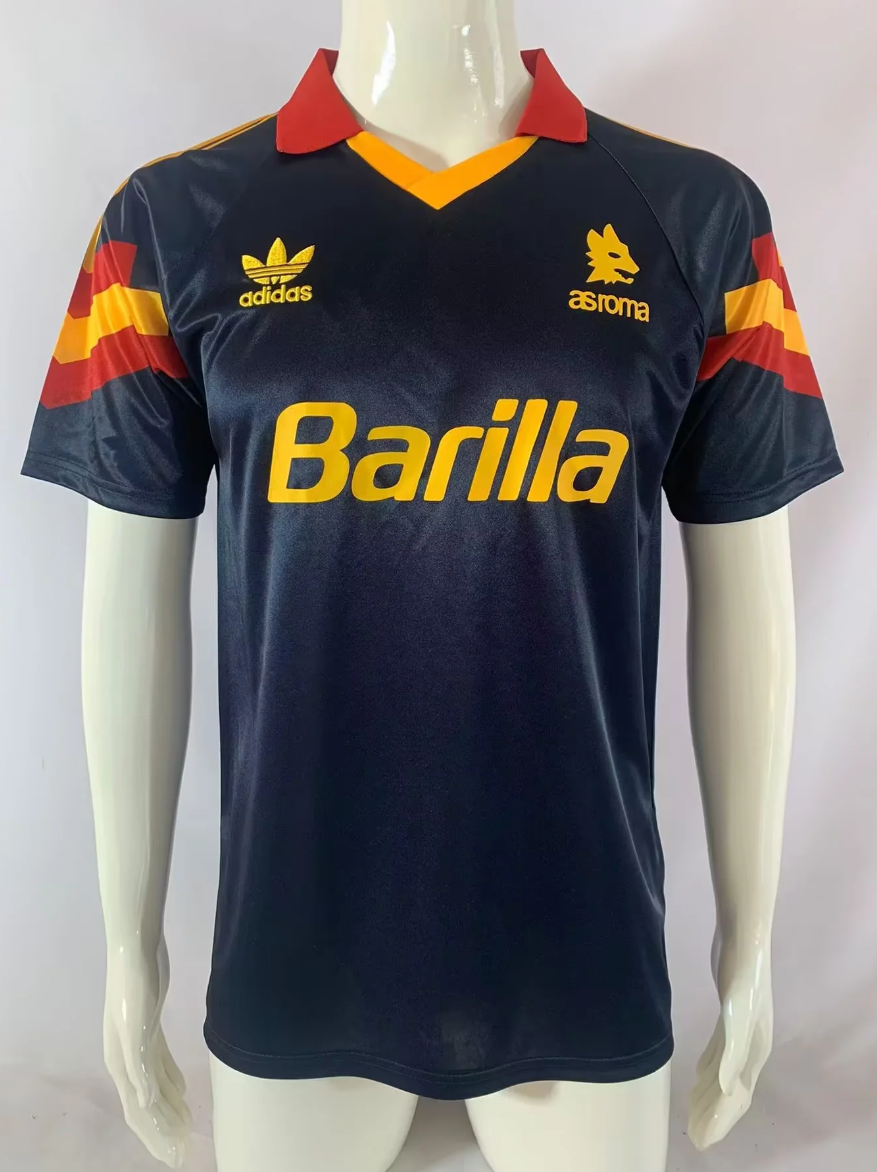 91/92 Roma third retro version S-XXL