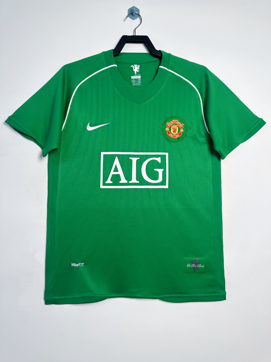 07/08 Manchester United M-U goalkeeper green Retro Version S-XXL