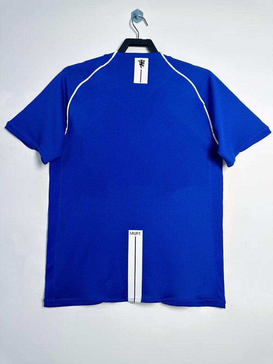 07/08 Manchester United M-U goalkeeper blue Retro Version S-XXL