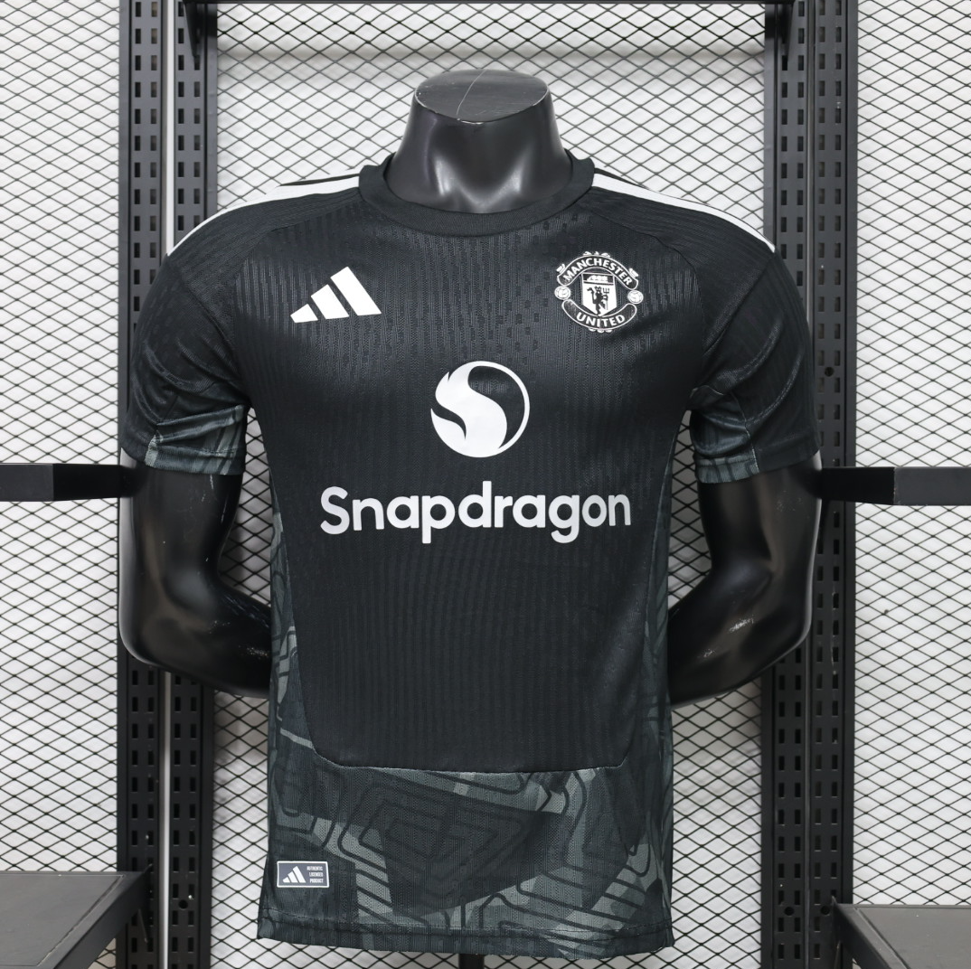 26/27 Manchester United M-U goalkeeper black Player Version S-XXL