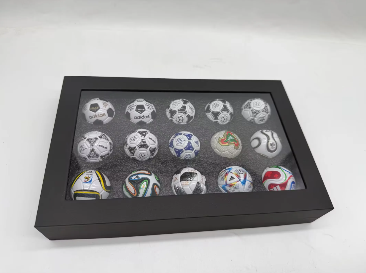 Previous World Cups commemorative small football models box