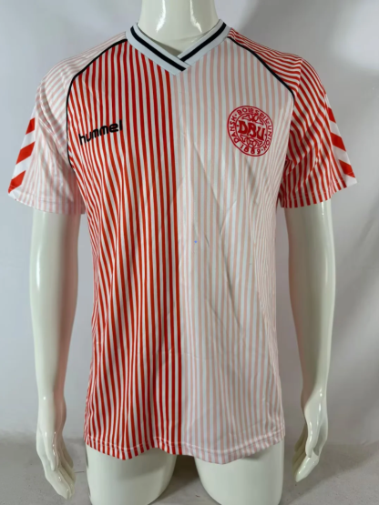 1986 Denmark away retro version S-2XL