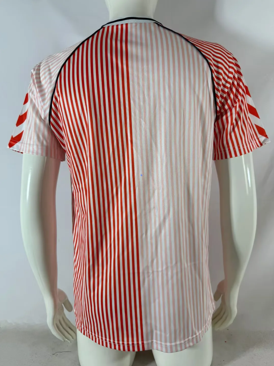 1986 Denmark away retro version S-2XL