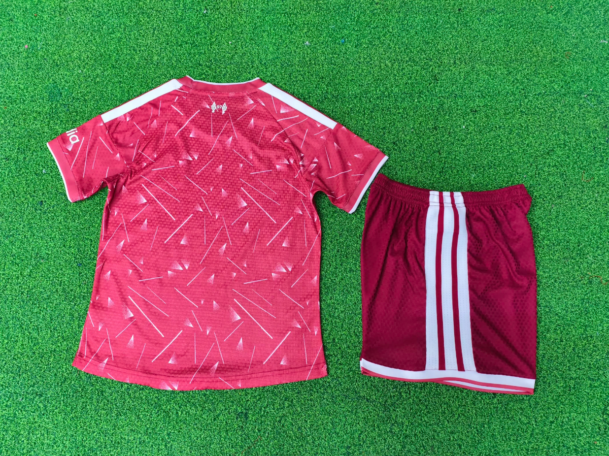 26/27 Livep home Kids player version jersey size:16-28