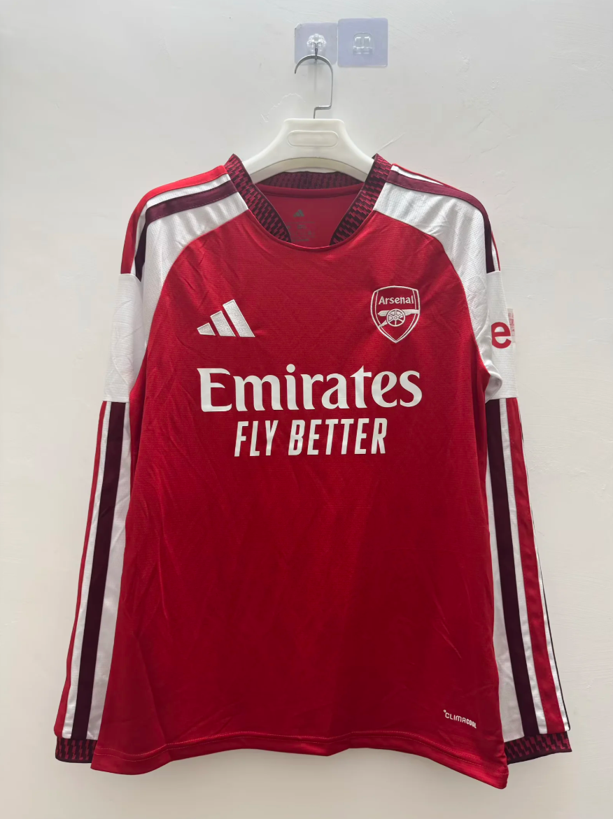 26/27 Arsenal home long sleeve fan version S-4XL