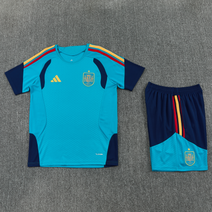2026 Spain blue training suit S-XXL