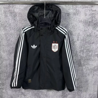 2026 Spain two star hooded windbreaker S-XXL