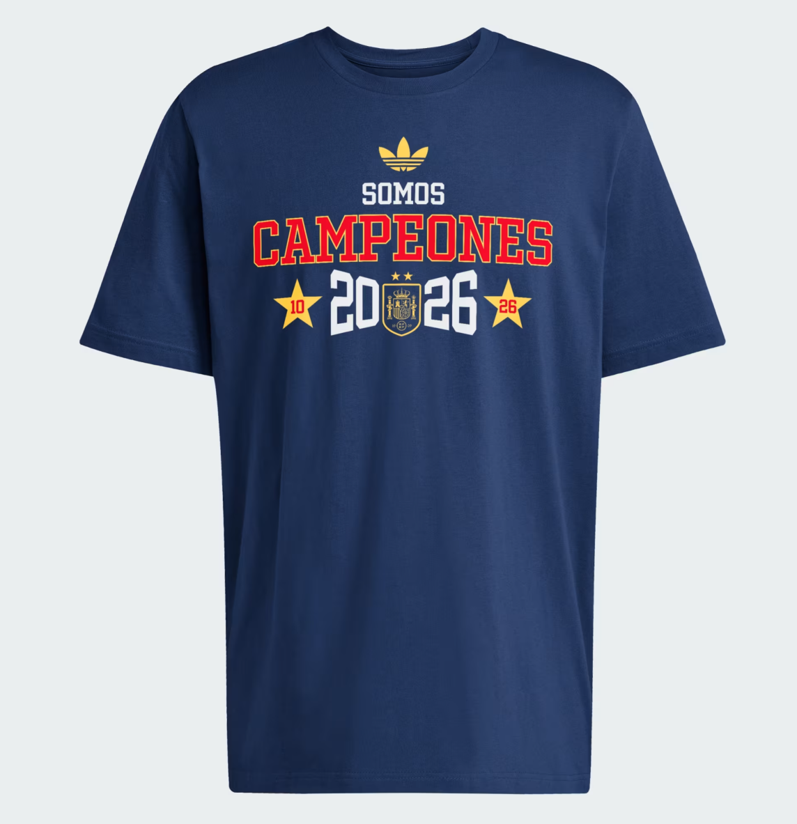 2026 Spain Somos Campeones shirt blue S-XXL