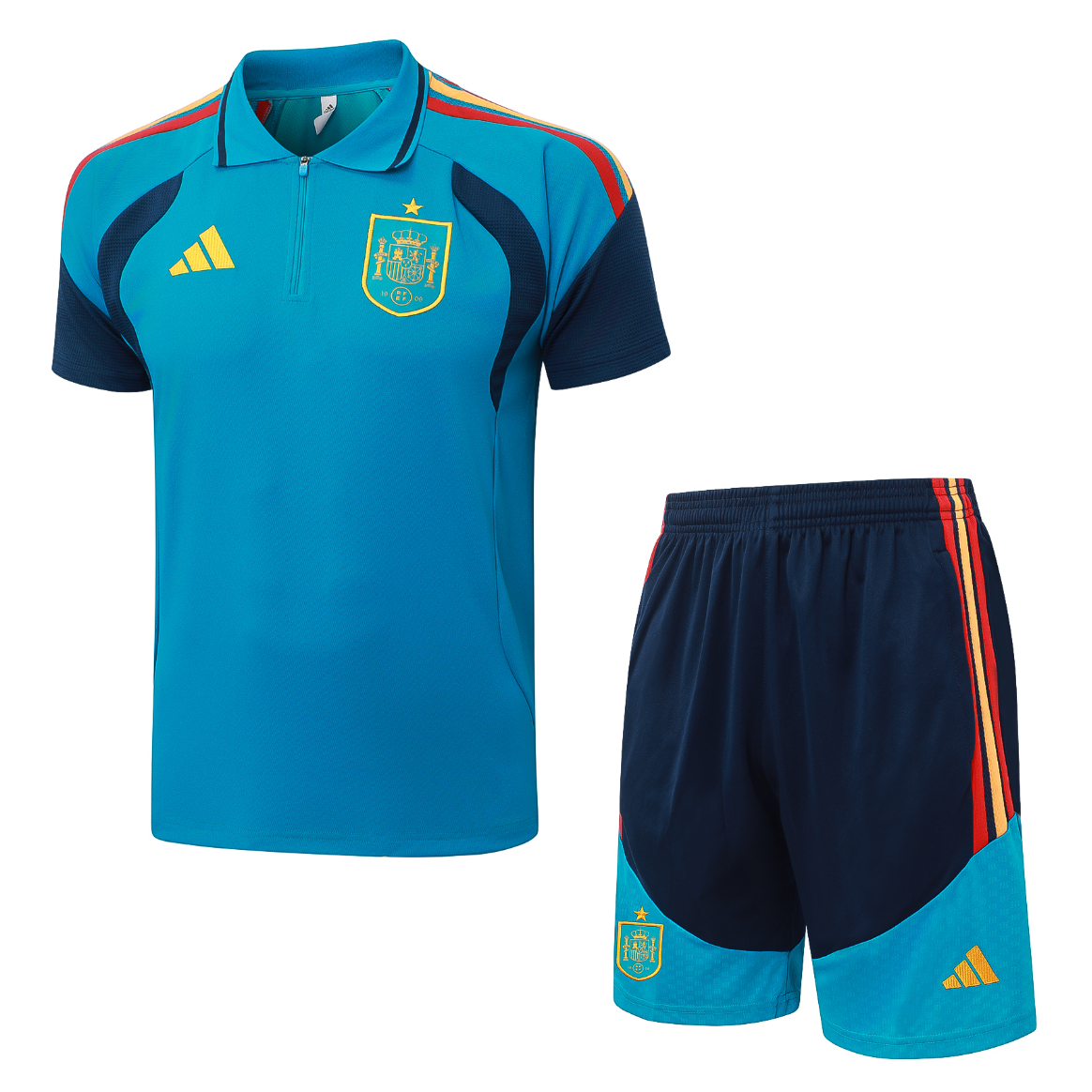 2026 Spain blue Polo training suit S-XXL