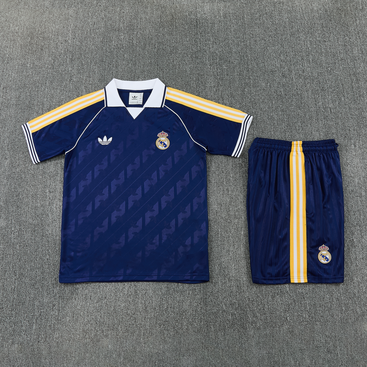 26/27 re@l Medrid blue B Polo training suit S-XXL